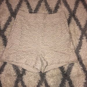 NWT Express lace shorts